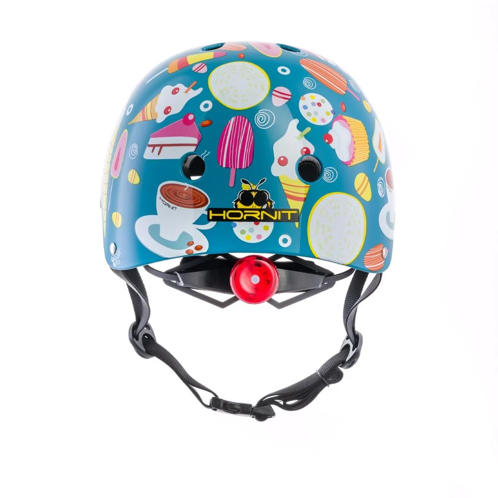 Hornit Cycle Helmet w/ LED Light - IceCream - Image 3