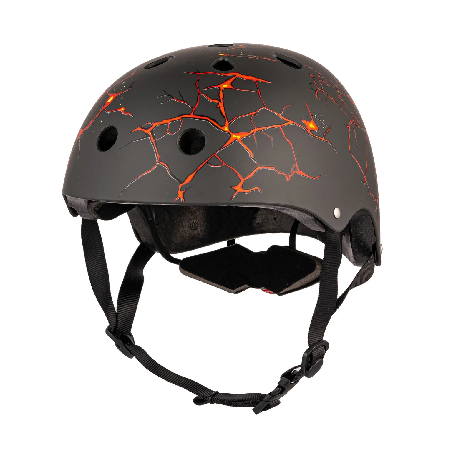 Hornit Cycle Helmet w/ LED Light - Lava