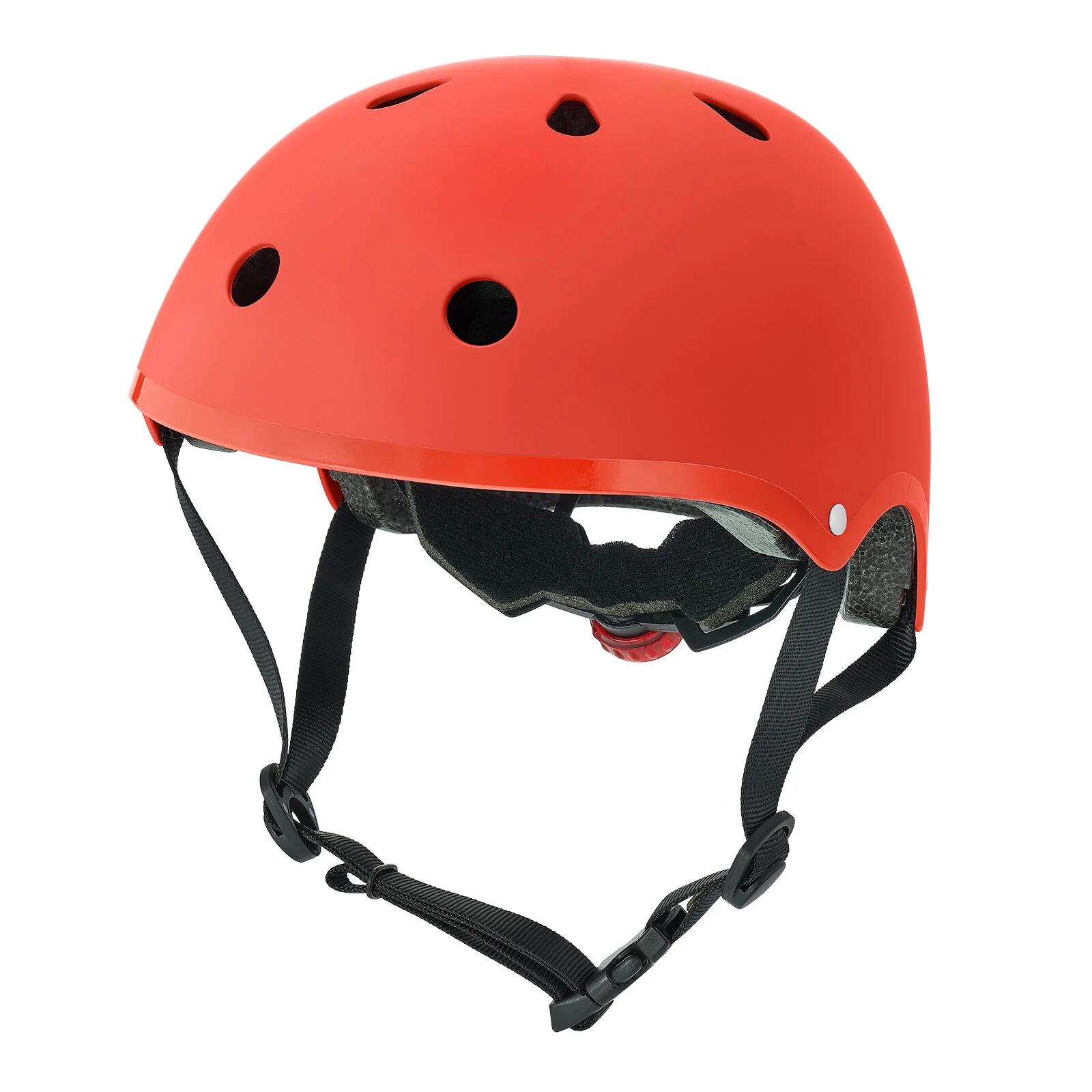 Hornit Cycle Helmet w/ LED Light - Magma Red