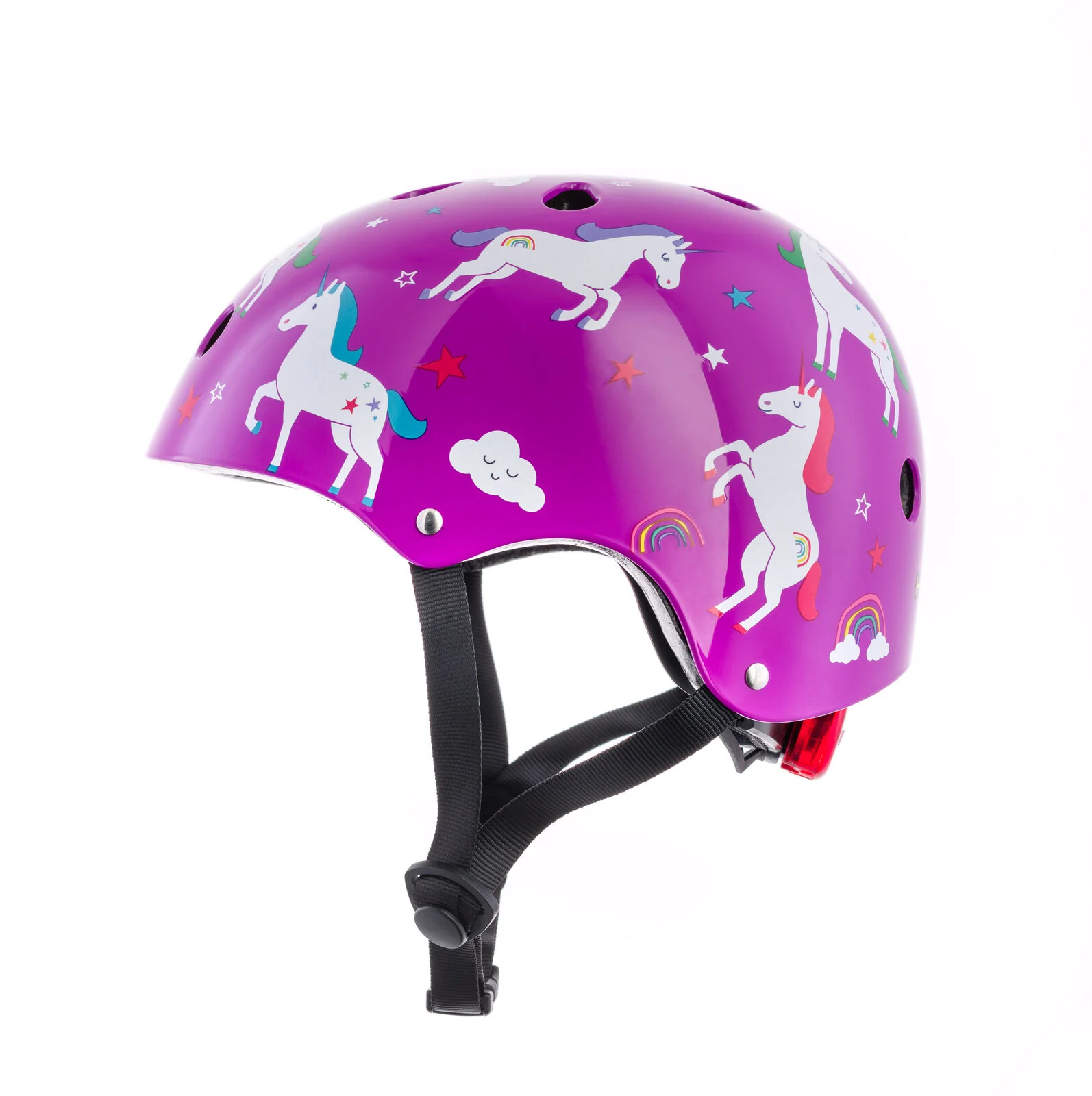 Hornit Cycle Helmet w/ LED Light - Unicorn - Image 2