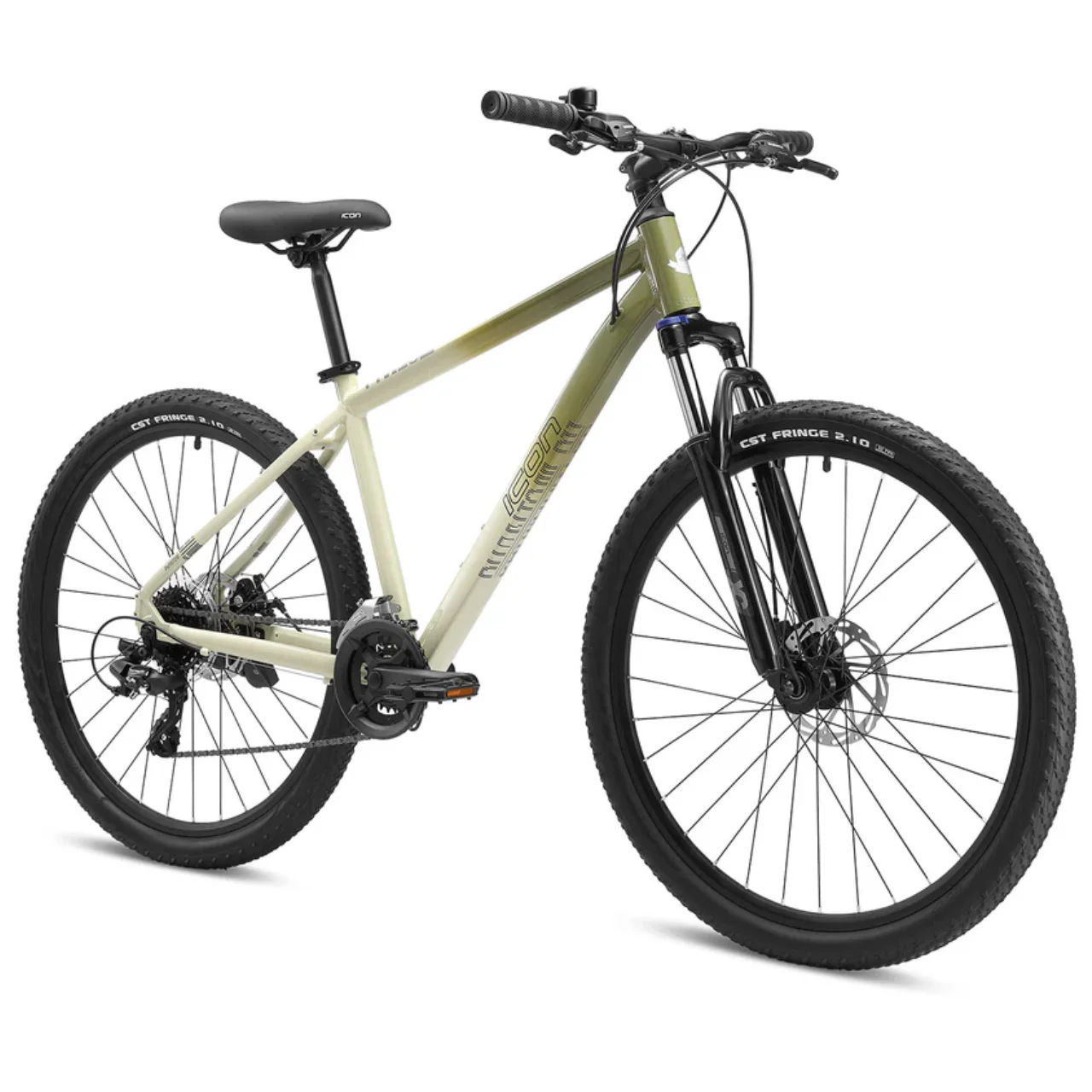 Icon Phantom 27.5" Mountain Bike - Sand Green - Image 2