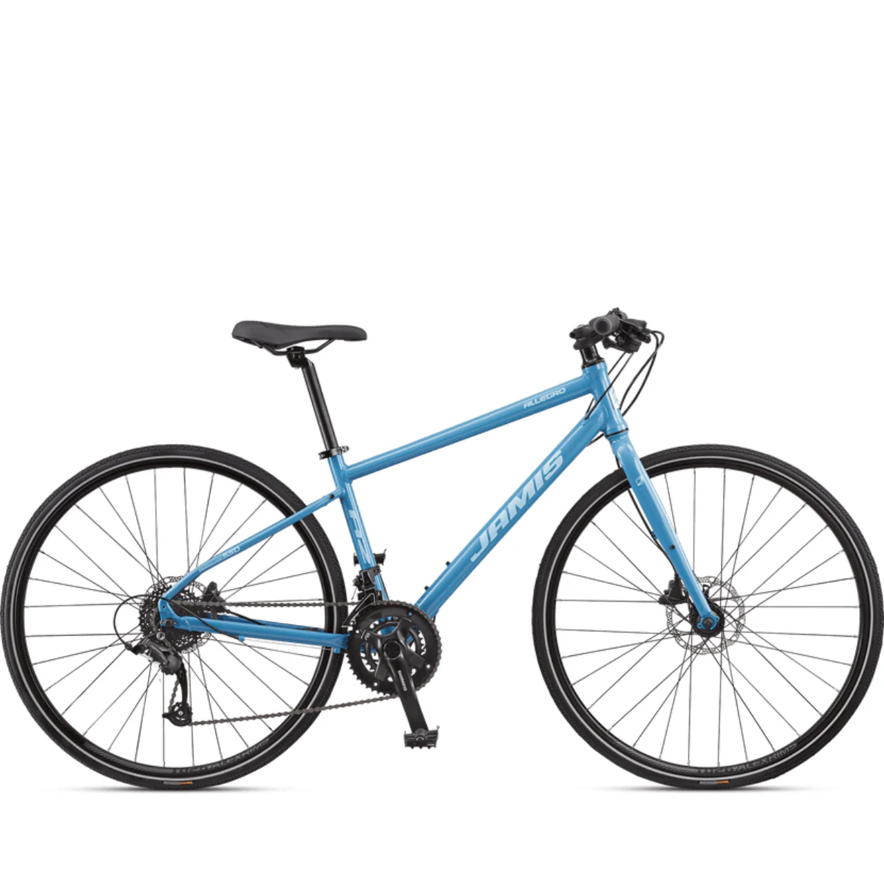 Jamis Allegro A2 Hybrid Bike - Slate Blue