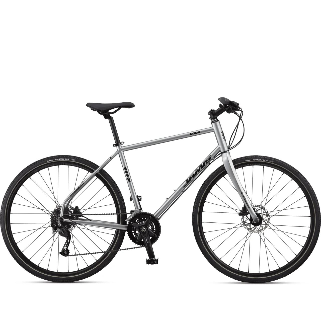 Jamis Coda S1 - Flat Bar Road Bike - Palladium Silver