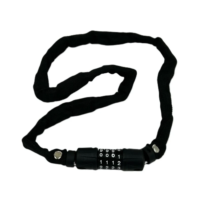 JetBlack Chain Combo Lock 3.5x900mm Reset 4-digit