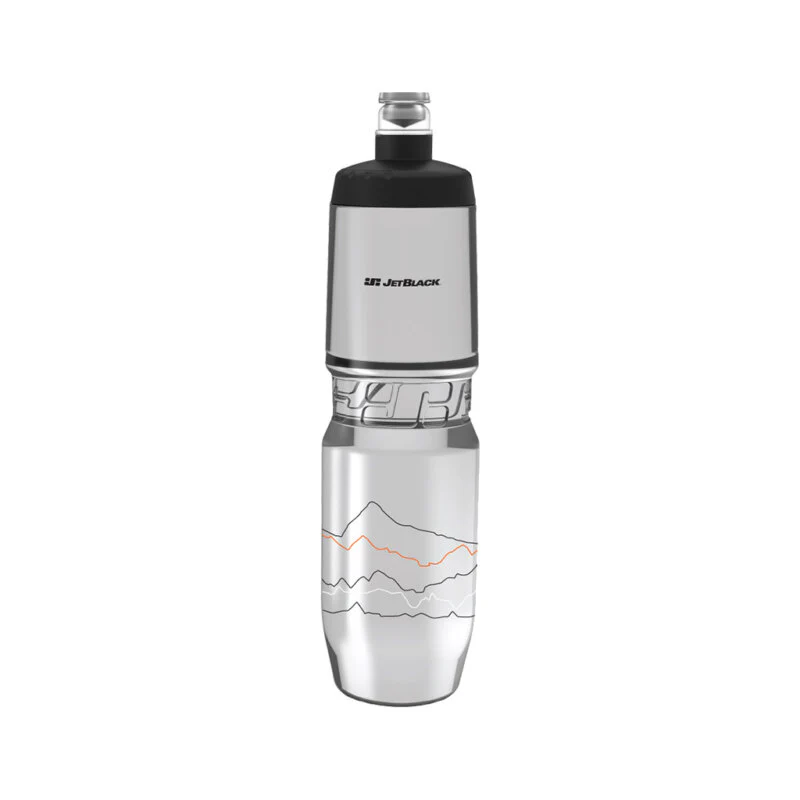 JetBlack Icon Bottle 900ml - Clear / Black