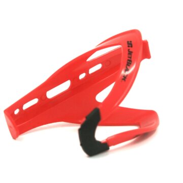 JetBlack Lightweight Bottle Cage - Red / Black