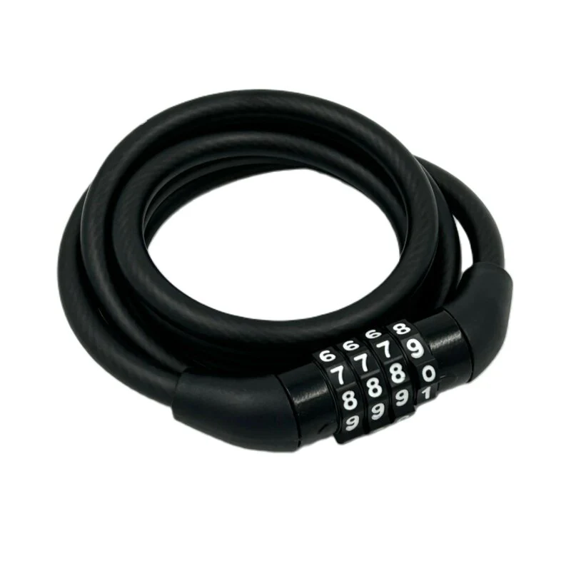 JetBlack Pocket Cable Combo Lock 8×1200 Reset 4-digit