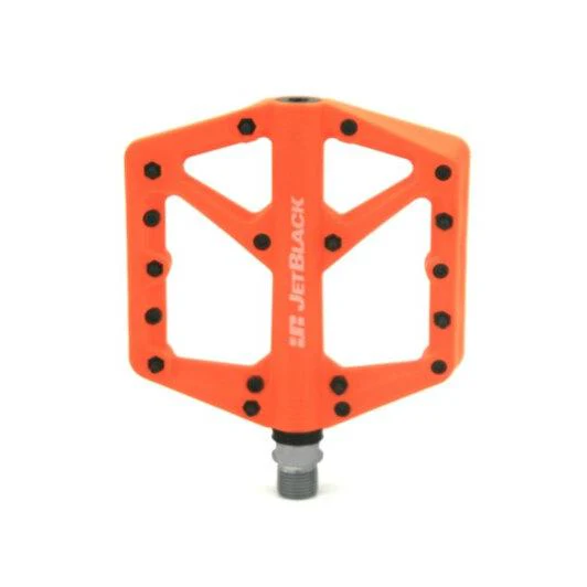 JetBlack Thermolite MTB Pedals - Orange