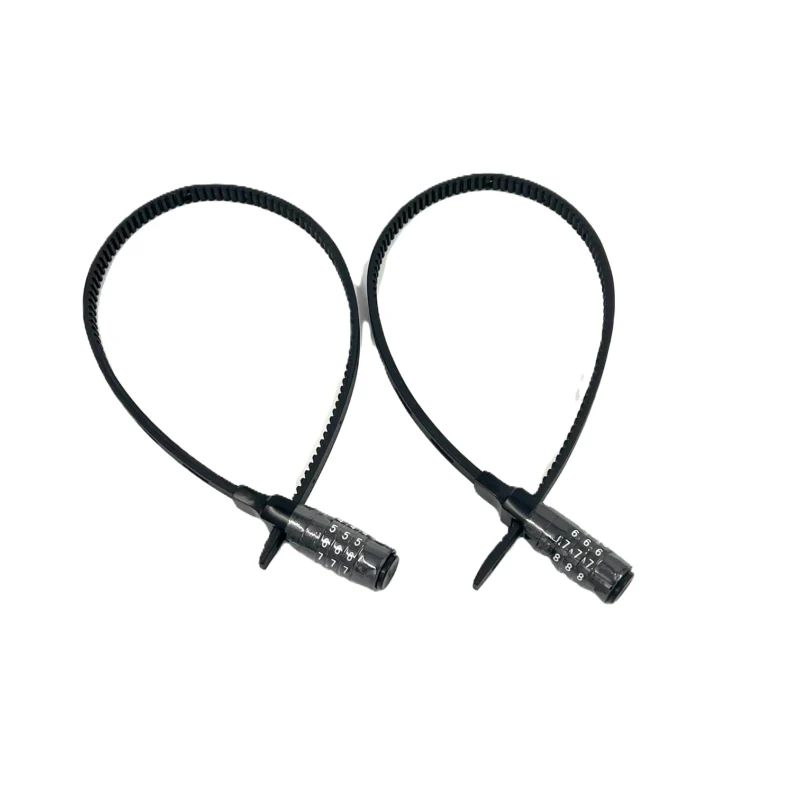 JetBlack Zip Tie Combo Pair 530mm Reset 3-digit
