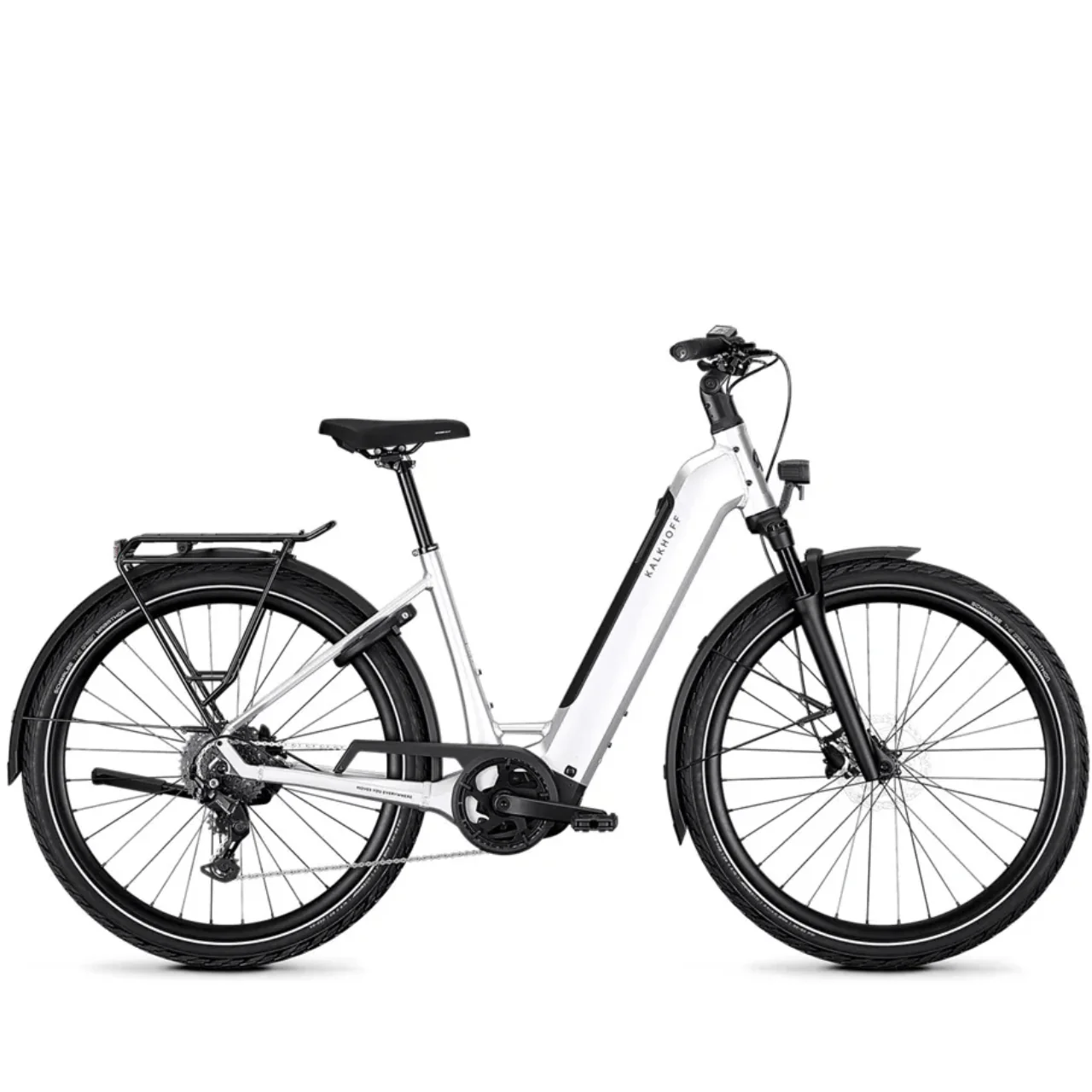 Kalkhoff Endeavour 3 Move Electric Bike - Wave Frame - Nepal Silver Gloss