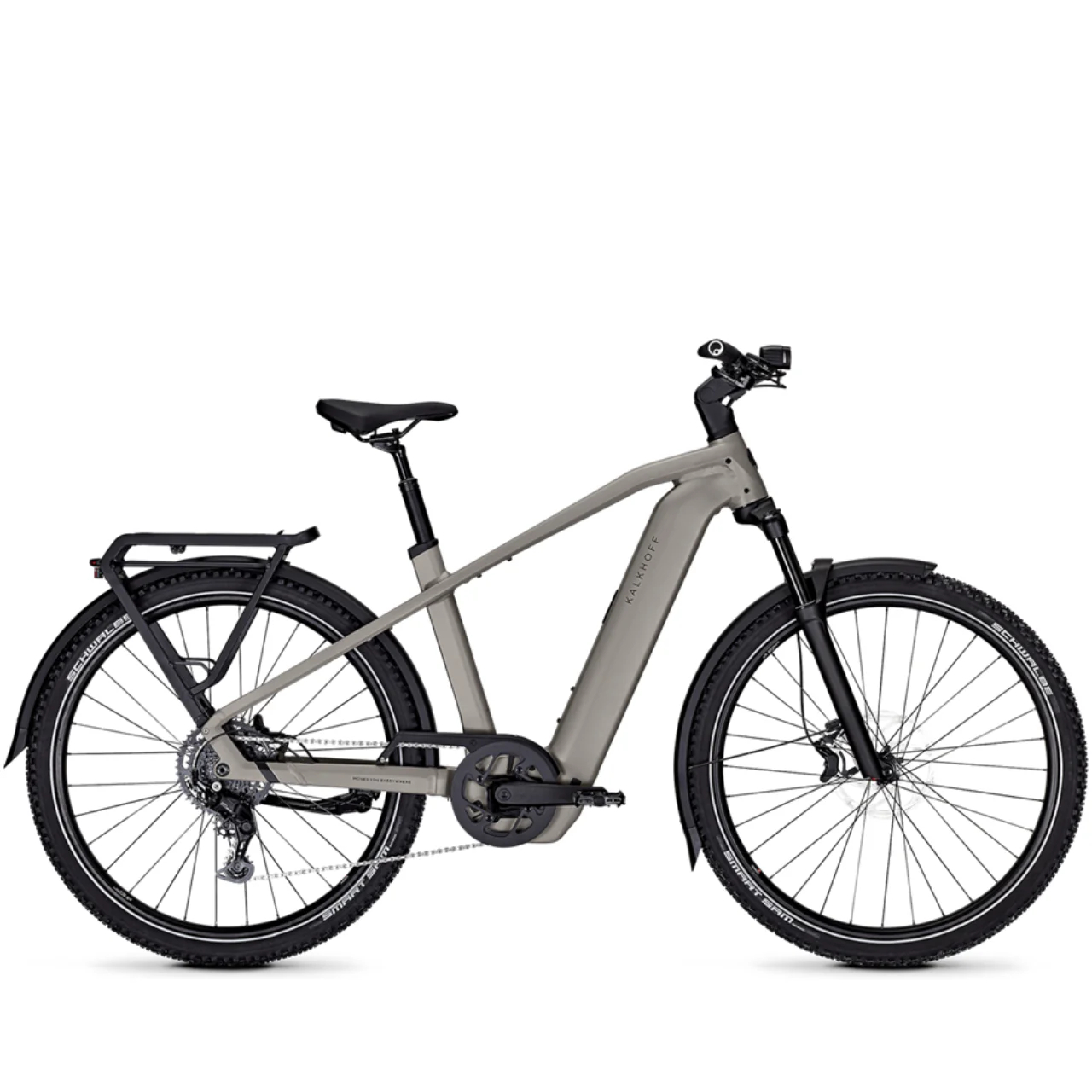 Kalkhoff Entice 5+ Move Electric Bike - Diamond Frame - Moonstone Grey Matt