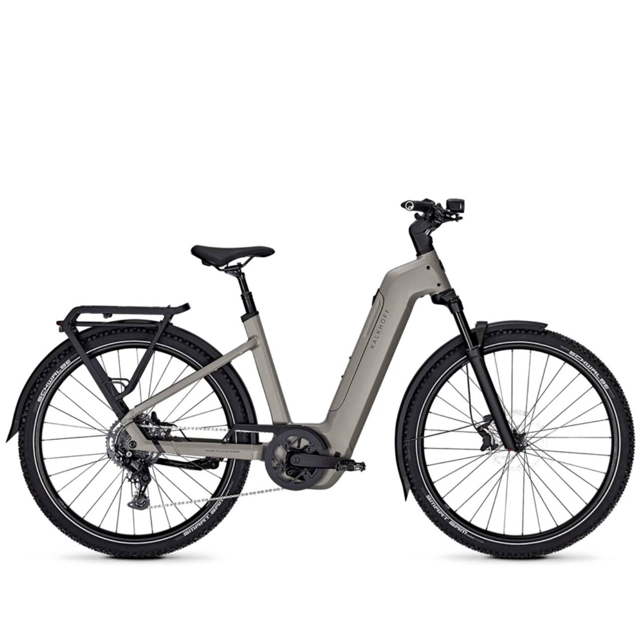 Kalkhoff Entice 5+ Move Electric Bike - Wave Frame - Moonstone Grey Matt