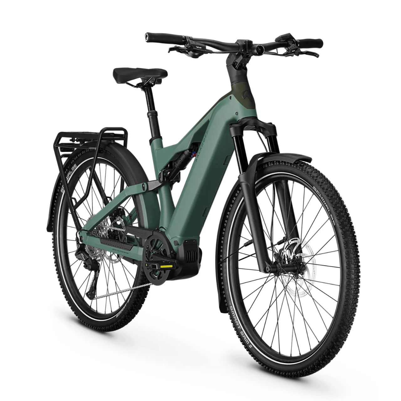 Kalkhoff Entice 7+ Move Electric Bike – Diamond Frame - Mineral Green & Huntsmen Green Matte - Image 2