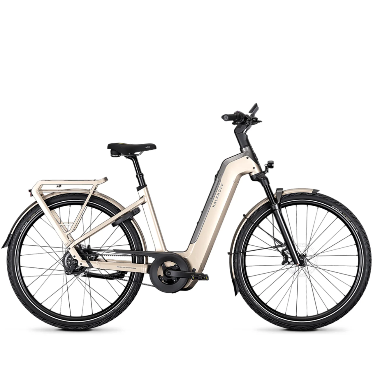 Kalkhoff Image 5+ Advance Electric Bike - Wave Frame - Silver