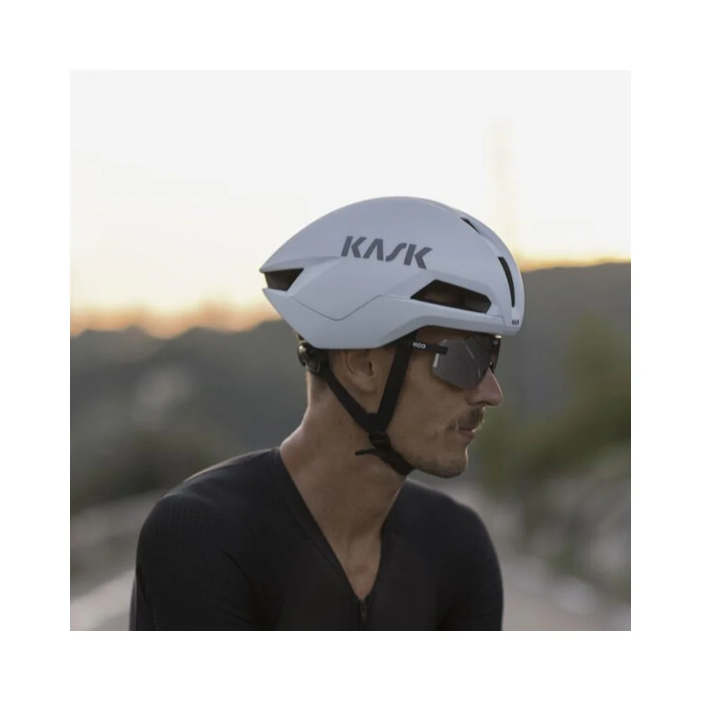 KASK Nirvana WG11 Road Helmet – White Matt - Image 4