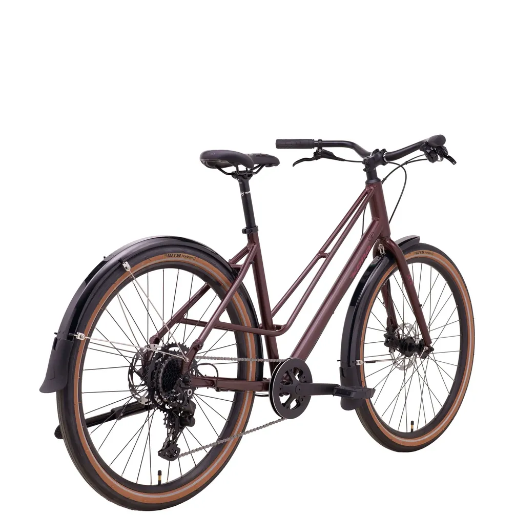 Kona Coco Flat Bar Road Bike - Metallic Crimson - Image 3