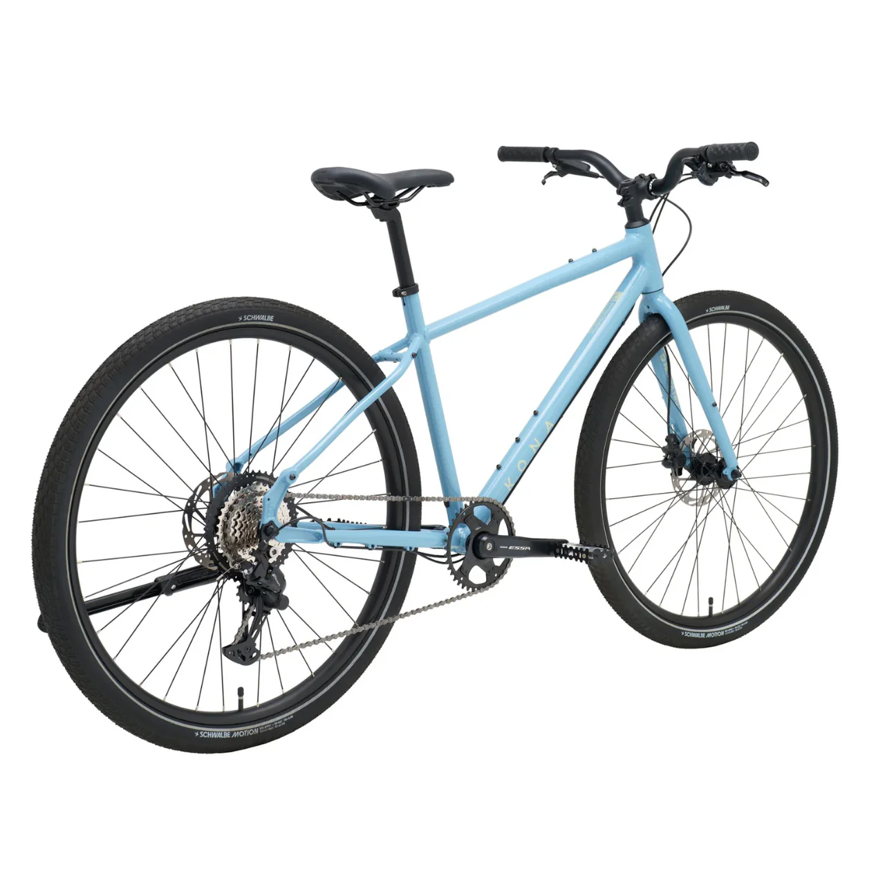 Kona Dew Commuter Bike - Gloss Niagra Blue - Image 2