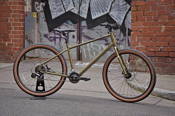 Kona Dew Commuter Bike - Olive - Image 3