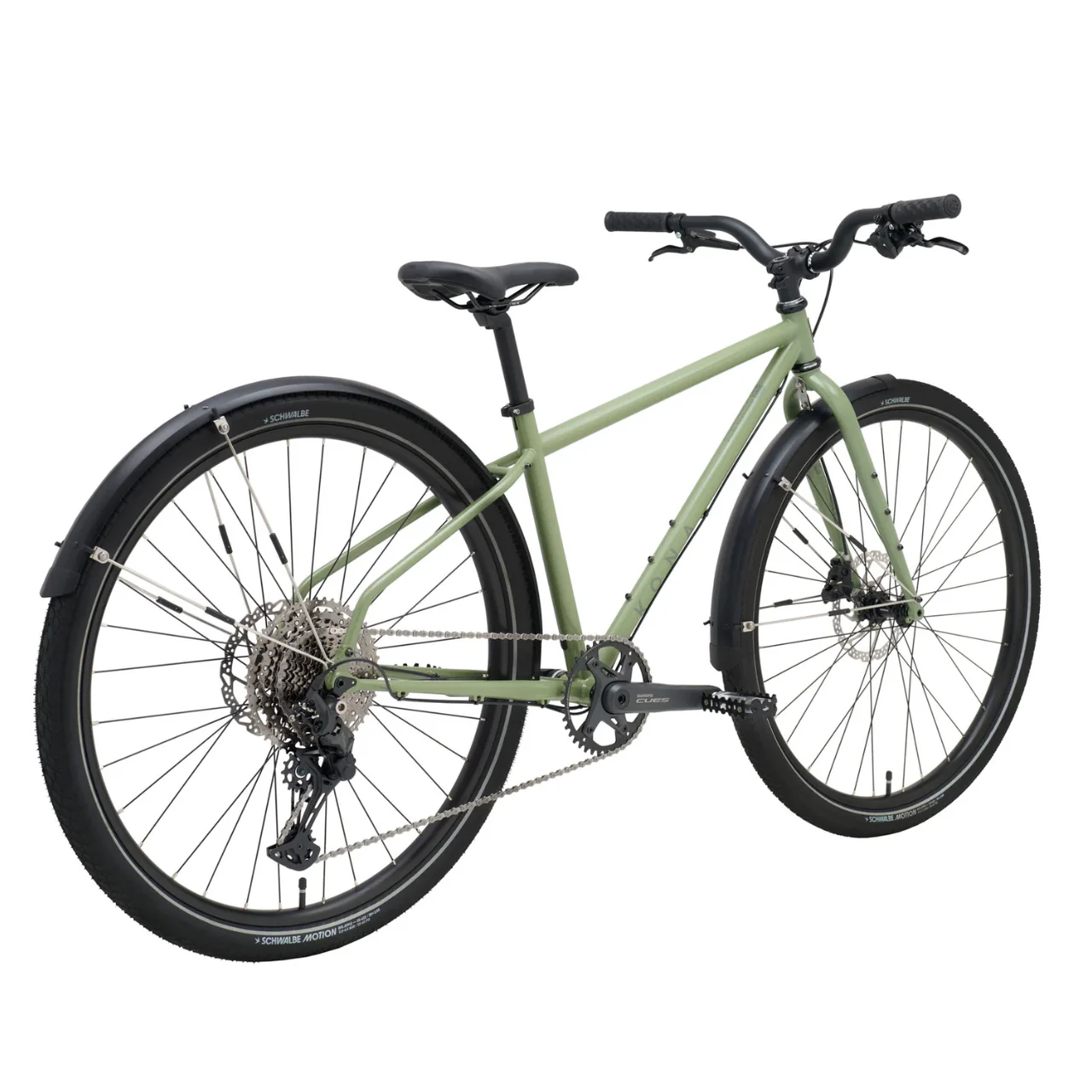 Kona Dr Dew Flat Bar Road Bike - Satin Algae - Image 2