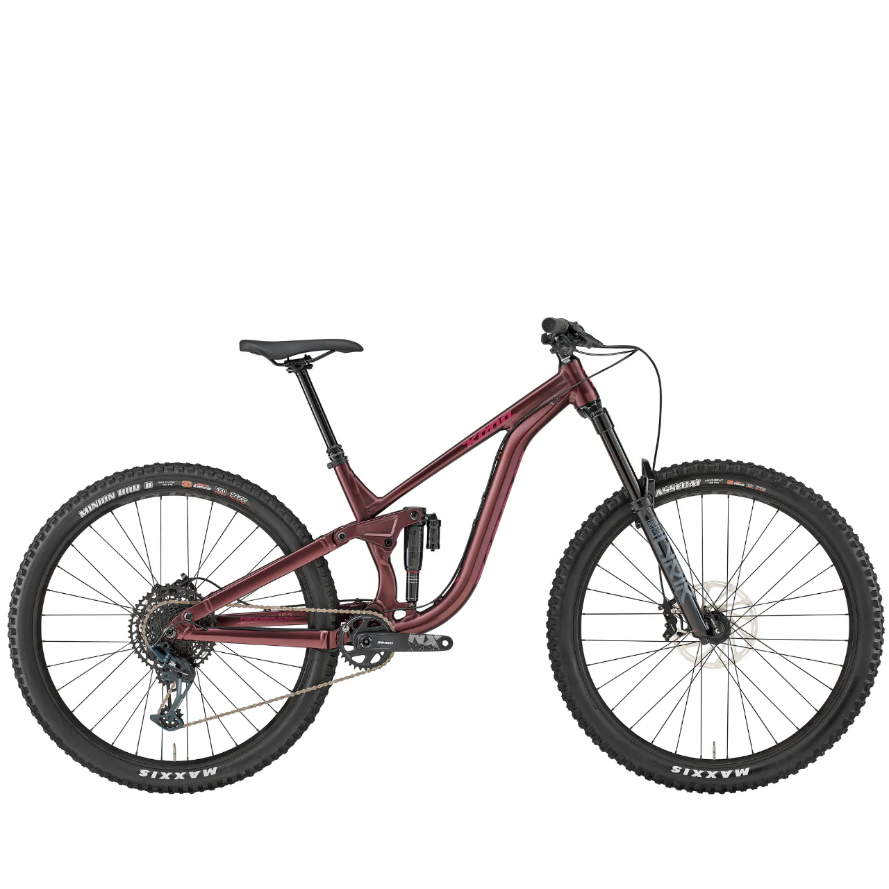 Kona Process 153 DL Mountain Bike – Shiraz Red