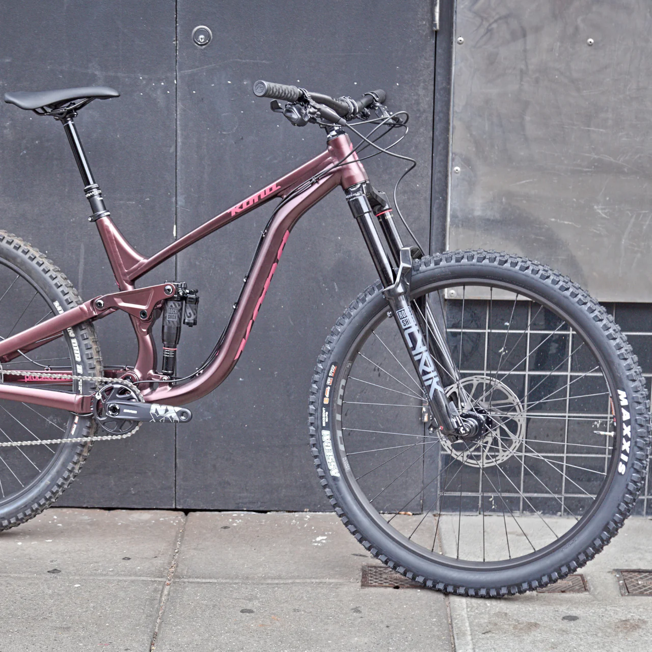 Kona Process 153 DL Mountain Bike – Shiraz Red - Image 2