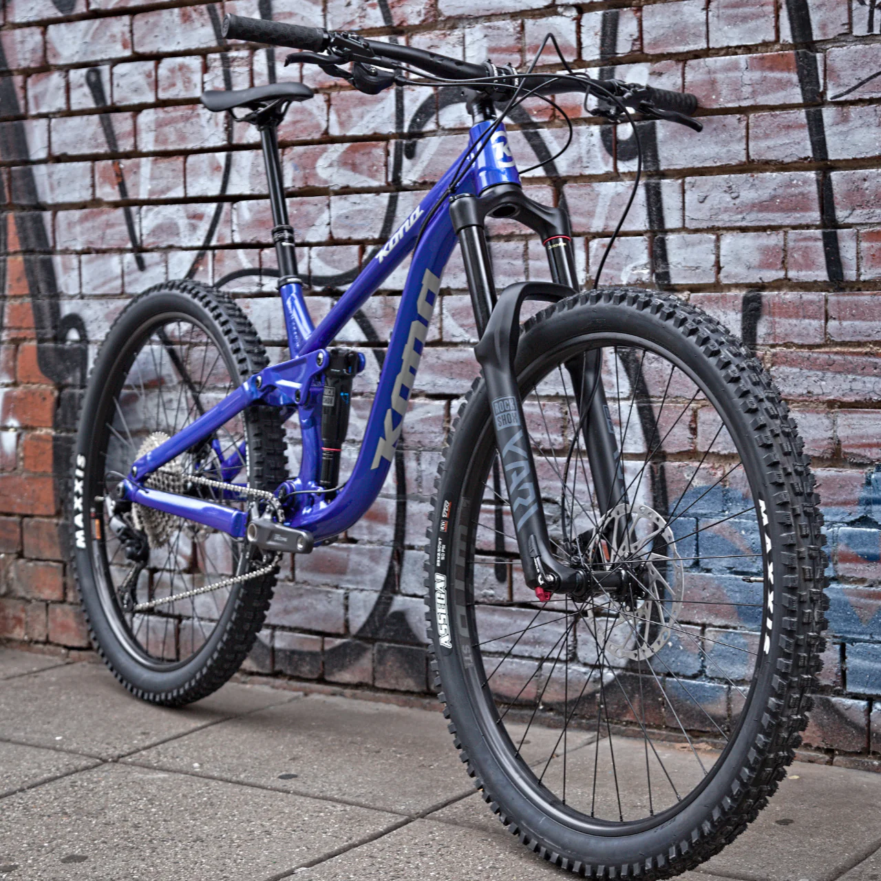 Kona Process 153 Mountain Bike – Gloss Midnight Blue - Image 2