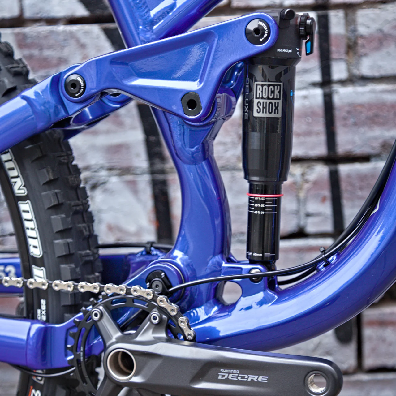 Kona Process 153 Mountain Bike – Gloss Midnight Blue - Image 6