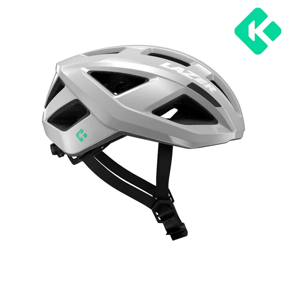 Lazer Tonic KinetiCore Road Cycling Helmet - Ice Grey