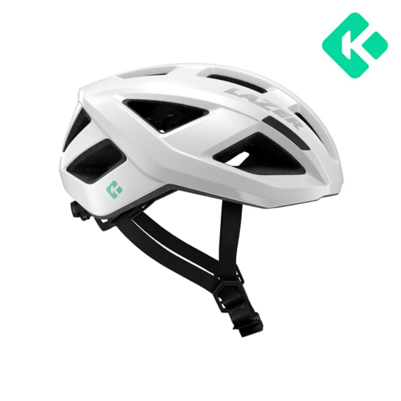 Lazer Tonic KinetiCore Road Cycling Helmet - White