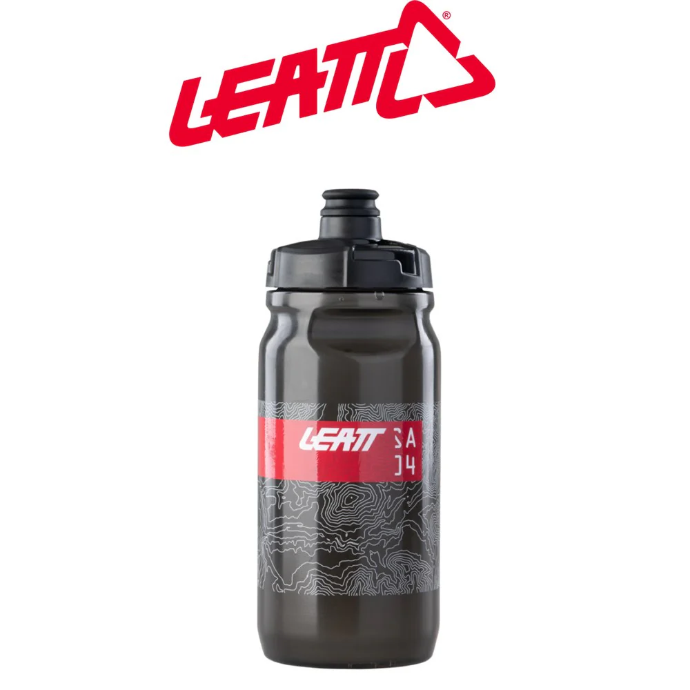 Leatt DuoValve Water Bottle 600ml Smoke