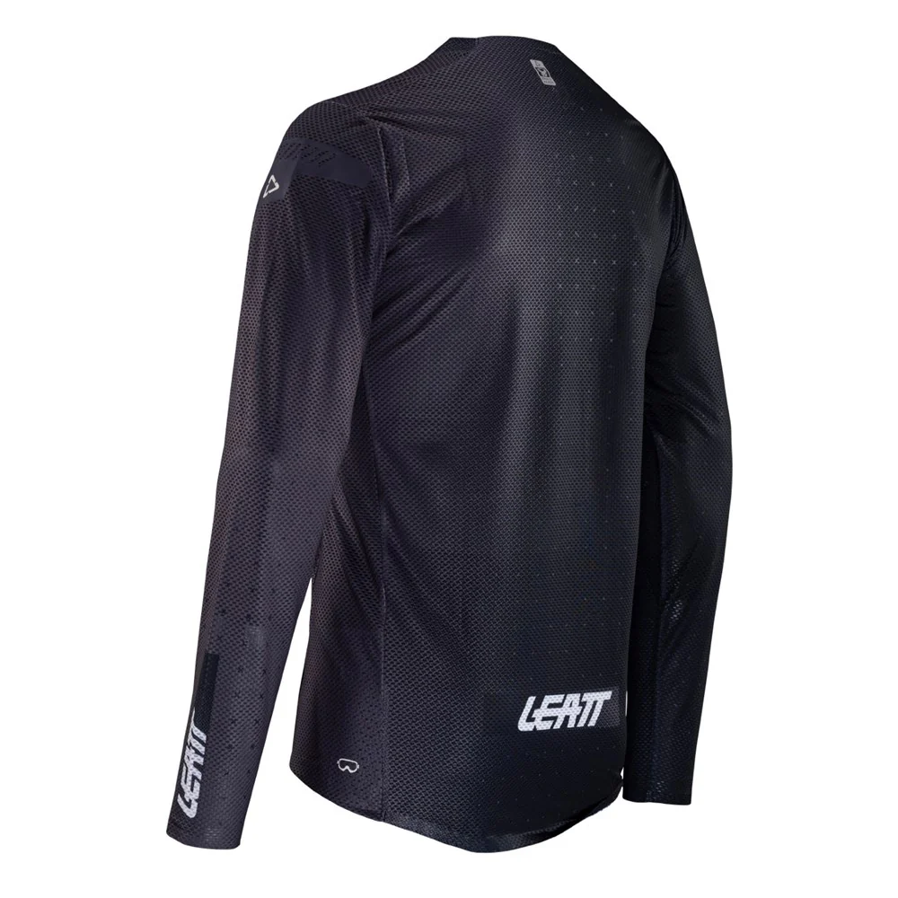 Leatt Gravity 4.0 Long Sleeve MTB Jersey - Black - Image 3