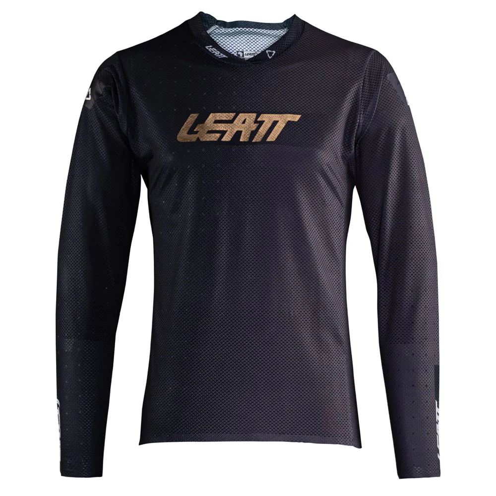 Leatt Gravity 4.0 Long Sleeve MTB Jersey - Black - Image 4