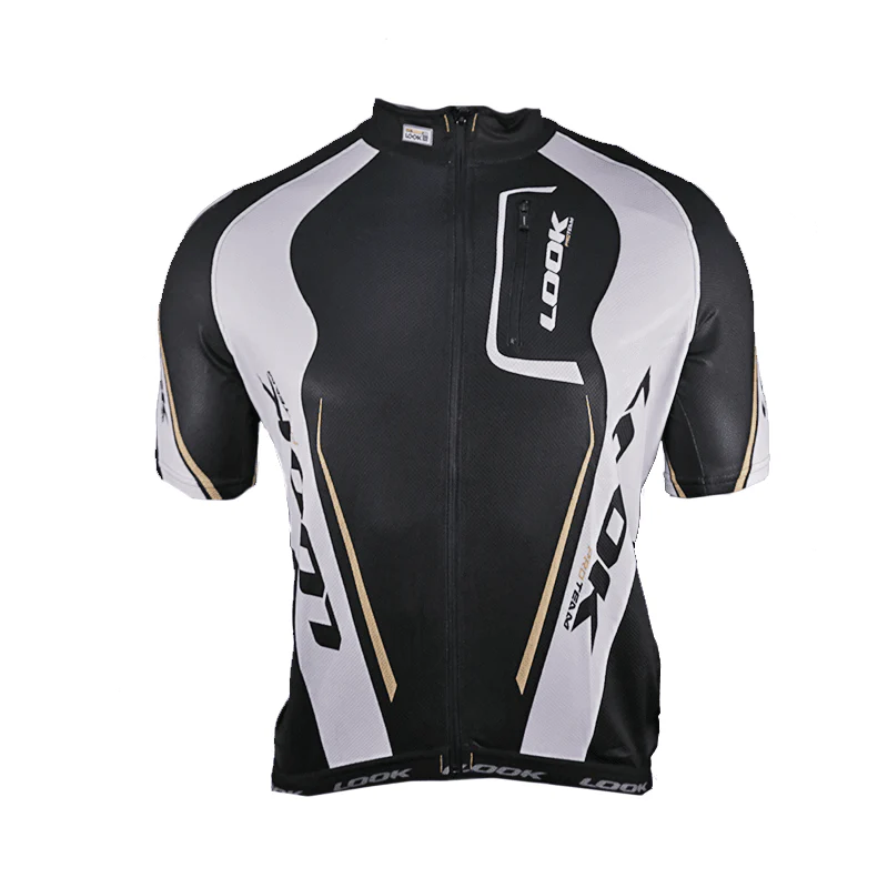 LOOK Pro Team Short Sleeve Jersey – Black / Gold