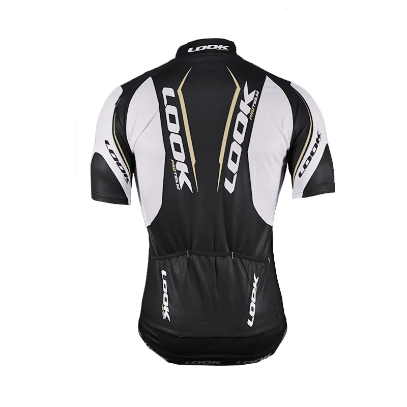 LOOK Pro Team Short Sleeve Jersey – Black / Gold - Image 2