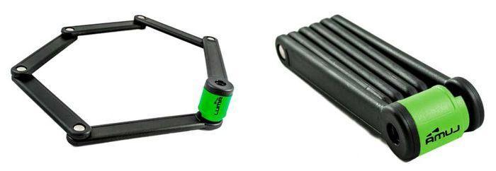 Luma Folding Key Lock with Bracket - Green - Image 2