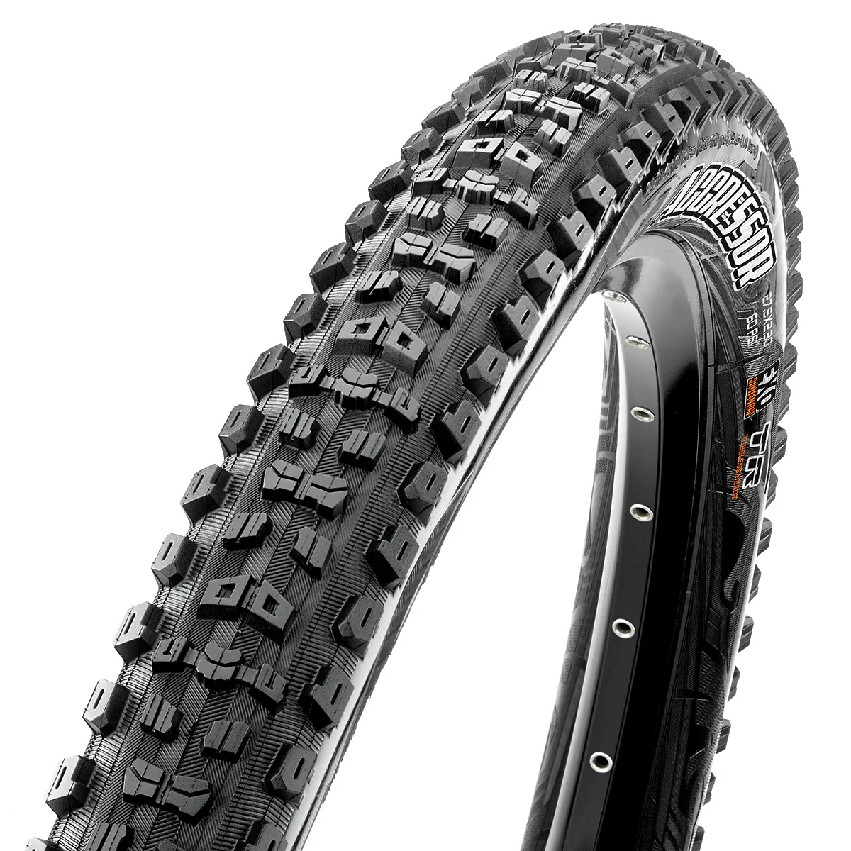 Maxxis Aggressor Folding Dual Compound Mountain Bike Tyre - EXO/TR 60TPI - 29x2.50