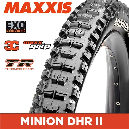 MAXXIS Minion DHR II 29 x 2.40 Folding EXO 3C MaxxGrip TR