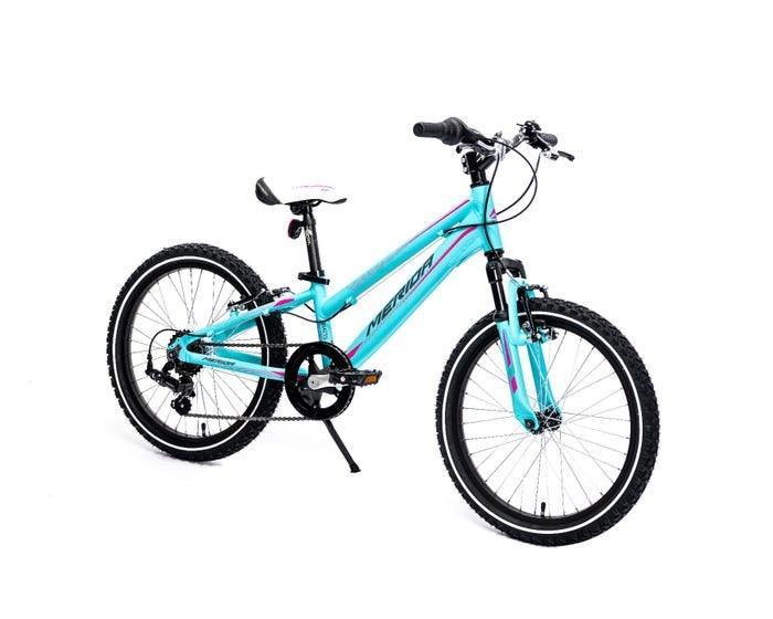 Merida Matts J20 Mountain Bike- Barbie Blue/Pink/Grey - Image 5
