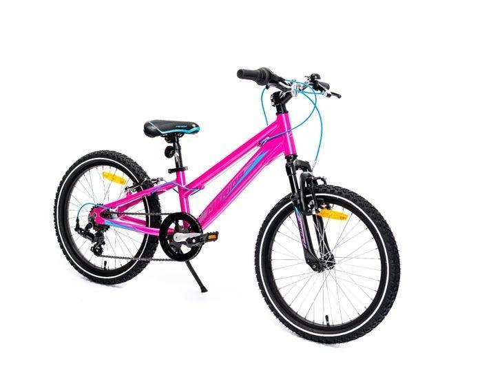 Merida Matts J20 Mountain Bike - Candy Pink/Light Blue - Image 4