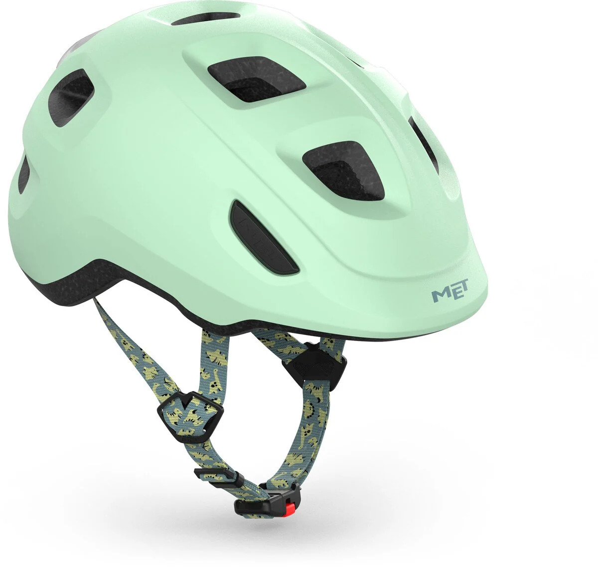 MET Hooray Helmet - Dusted Matt Green - Image 2