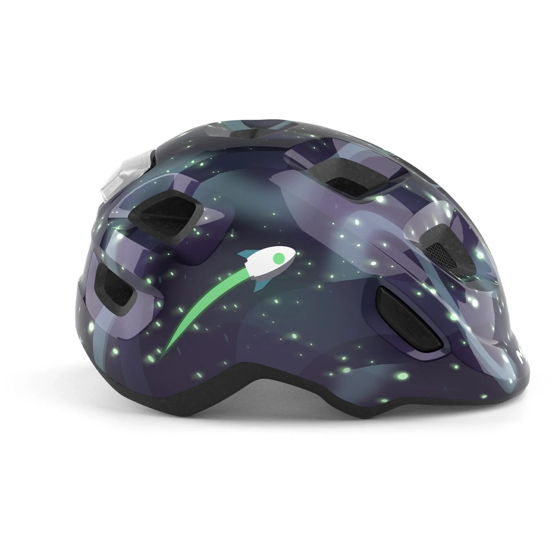 MET Hooray MIPS Space/ Glow in The Dark Helmet - Black - Image 2