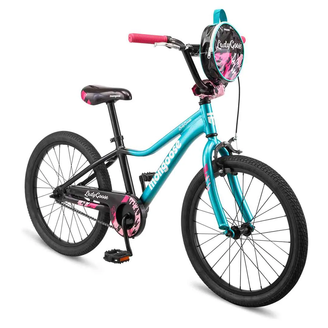 Mongoose Ladygoose Kids Bike - Black - Image 2