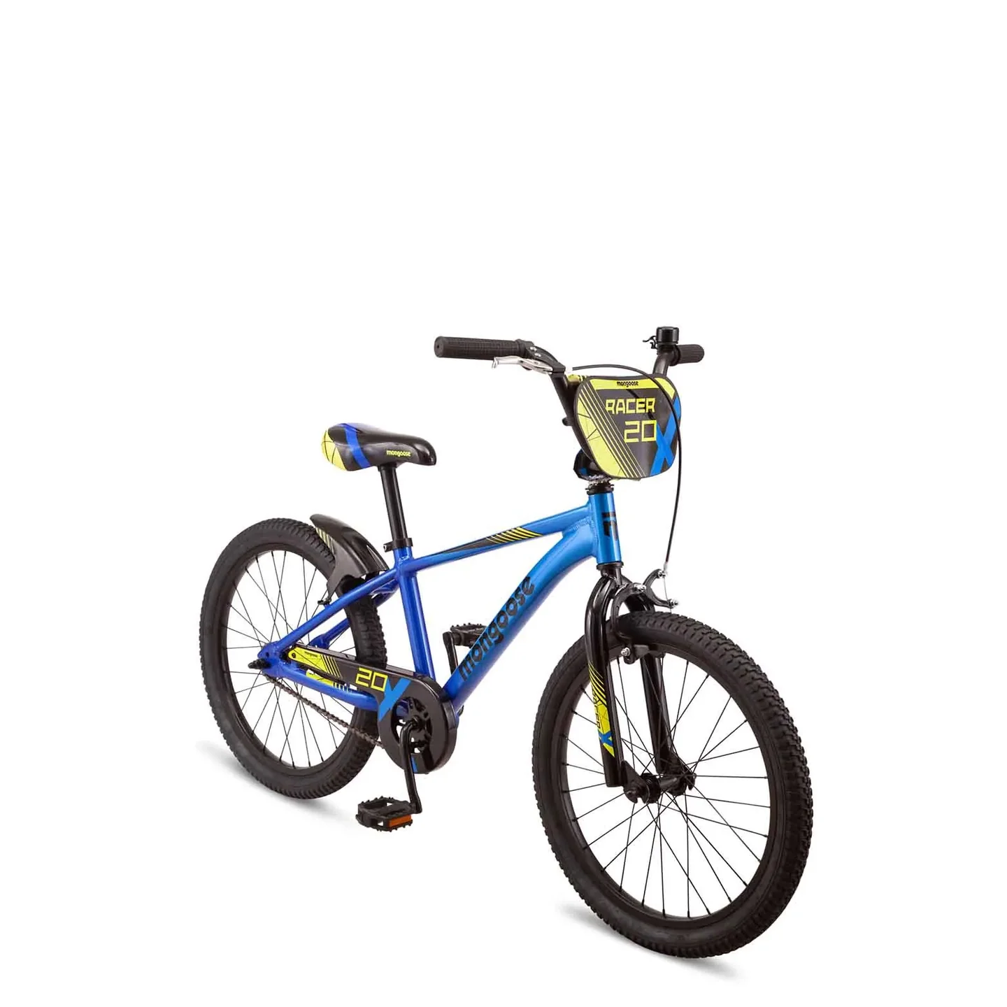 Mongoose Racer X 20 Kids Bike - Blue - Image 2