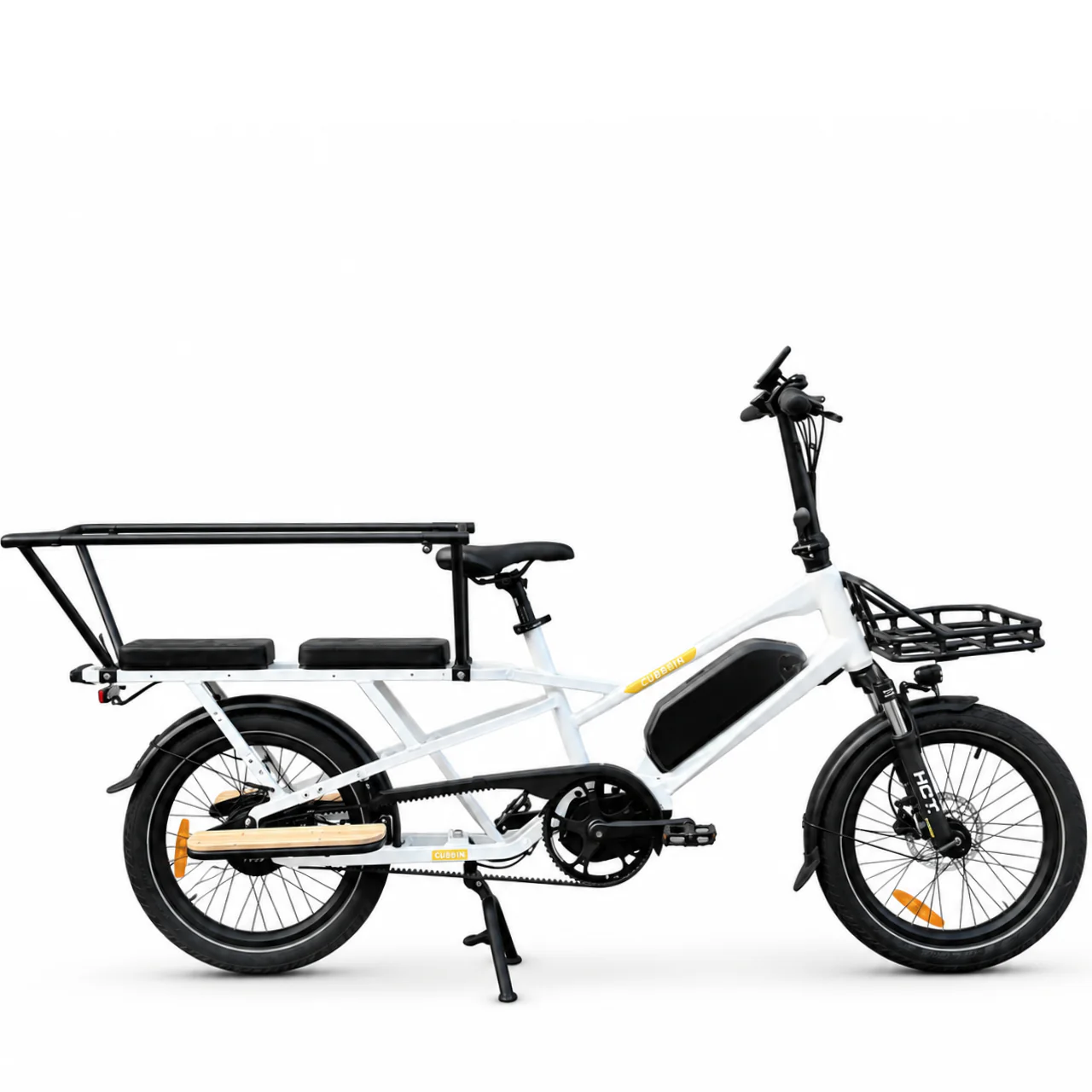 Motorlife Cargo 1 M Electric Cargo Bicycle - White
