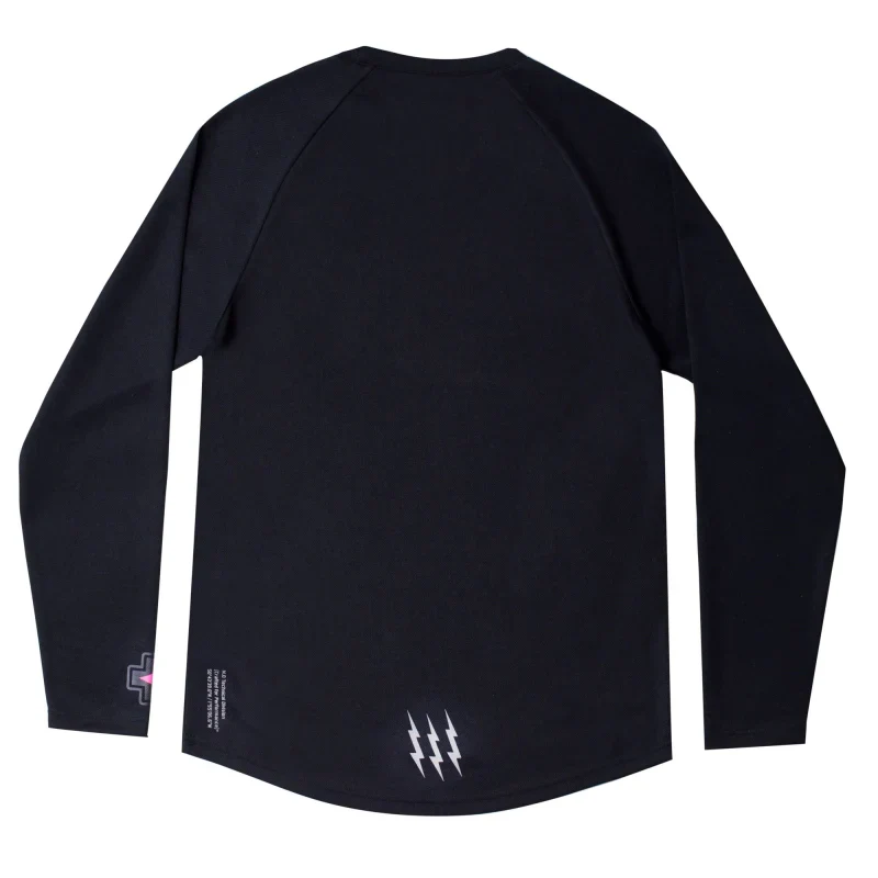 Muc-Off Riders Long Sleeve MTB Jersey - Black - Image 2