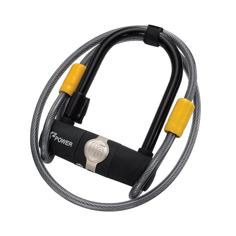OnGuard OG 5810 Mini Key U-Lock with Looped Cable