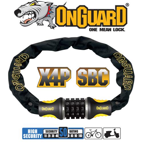 OnGuard 8125 Mastiff Combo Chain Lock