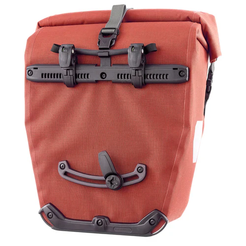 ORTLIEB Back-Roller Plus with Front Pocket Pannier Bag Single QL2.2 - Dark Chilli - Image 2