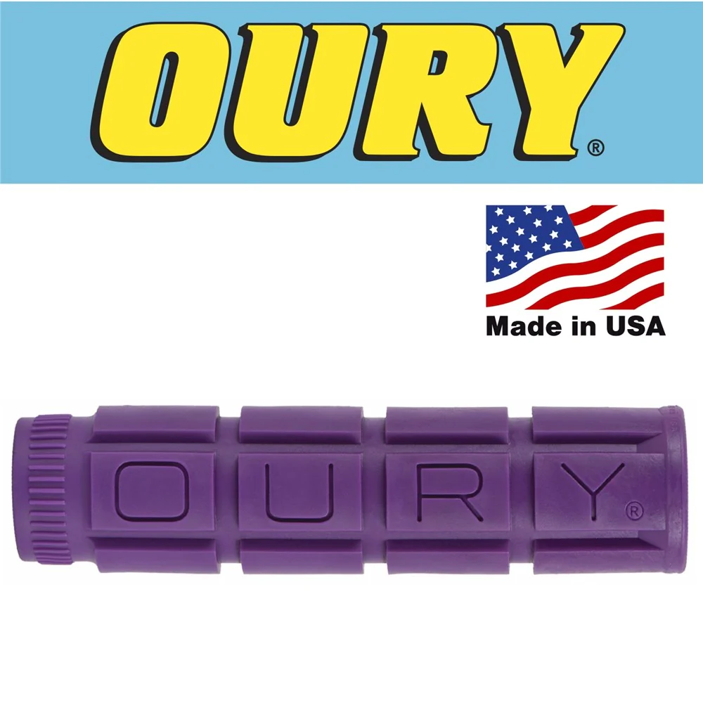 OURY Single Compound V2 Grips - Purple