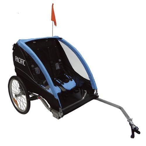Pacific Deluxe 2 in 1 Trailer / Stroller - 2 Child